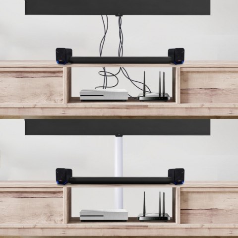 Listwa maskująca MC-814 W aluminiowa, Biała