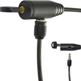 ZAPIĘCIE ROWEROWE NA KLUCZ 0,6x65CM CZARNE XQMAX