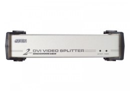 Rozdzielacz 2-port DVI/Audio Splitter