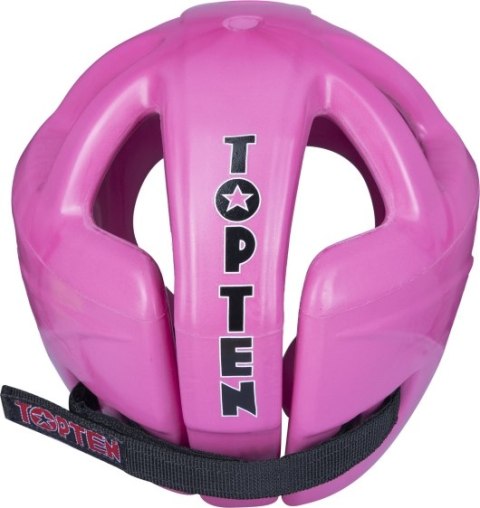 (W) Kask bokserski TOP TEN AVANTGARDE KTT-2 S różowy (WAKO APPROVED new)