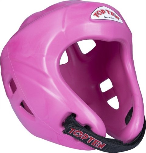(W) Kask bokserski TOP TEN AVANTGARDE KTT-2 S różowy (WAKO APPROVED new)
