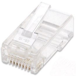 INTELLINET Wtyk RJ45 8P/8C Cat5e UTP, drut, 100 szt 502399