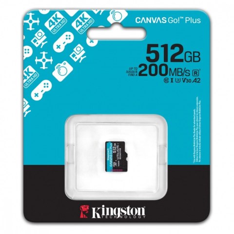 Karta pamięci microSD 512GB Canvas Go! Plus 200MB/s A2 U3 V30