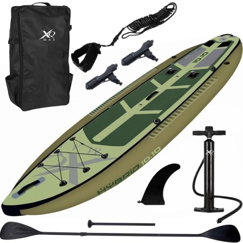 ZESTAW DESKA SUP DLA WĘDKARZY 150KG DMUCHANA 330x99x15CM