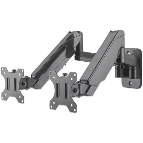 TECHLY Uchwyt ścienny do 2x TV 17-32" LED/LCD 8kg obrotowy gazowy 461627
