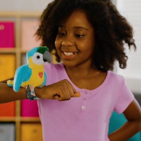 Maskotka interaktywna Happy Yappers Wesołe gadułki - Papuga niebieska