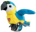 Maskotka interaktywna Happy Yappers Wesołe gadułki - Papuga niebieska