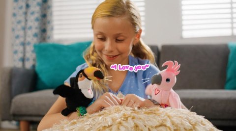 Maskotka interaktywna Happy Yappers Wesołe gadułki - Tukan