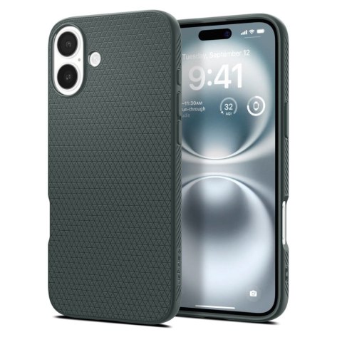 Etui case na iPhone 16 Liquid Air - zielone
