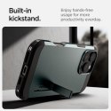 Etui case na iPhone 16 Pro z podstawką Tough Armor MagSafe - zielone