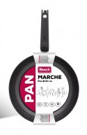Patelnia aluminiowa z powłoką non-stick LP1001 MARCHE 20cm czarna