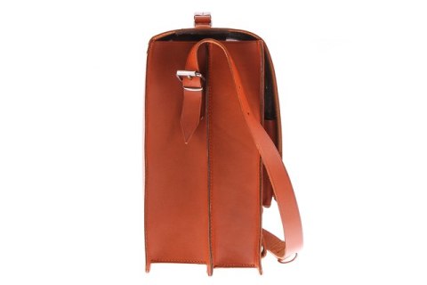 Raportówka 2-komorowa Vintage P37 BROWN