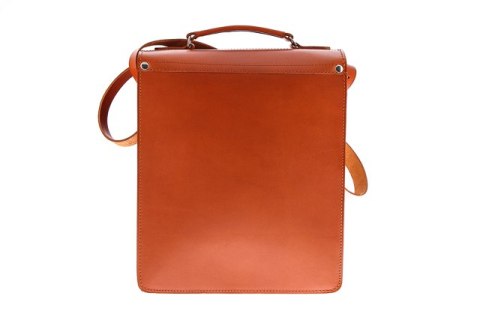 Raportówka 2-komorowa Vintage P37 BROWN