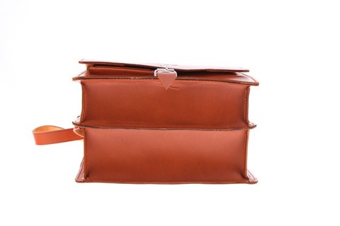 Raportówka 2-komorowa Vintage P37 BROWN