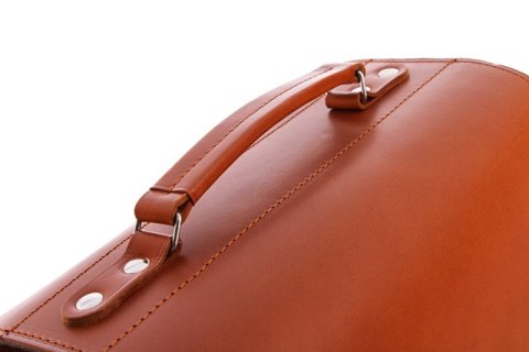 Raportówka 2-komorowa Vintage P37 BROWN