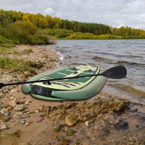 ZESTAW DESKA SUP DLA WĘDKARZY 150KG DMUCHANA 330x99x15CM