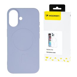 Etui case na Samsung Galaxy S25 Ultra Liquid Silicone Case MagSafe - fioletowe