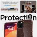 Etui case na iPhone 15 Plus Liquid Crystal Glitter - różowo przezroczyste
