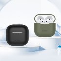 Etui ochronne silikonowe na słuchawki Apple AirPods 4 - oliwkowe