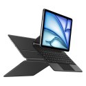 Etui z klawiaturą na iPad Air 10.9'' 2020 / 2022 / iPad Air 11'' 2024 / 2025 Smartcase Magnetic - czarne