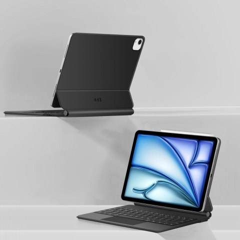 Etui z klawiaturą na iPad Air 10.9'' 2020 / 2022 / iPad Air 11'' 2024 / 2025 Smartcase Magnetic - czarne