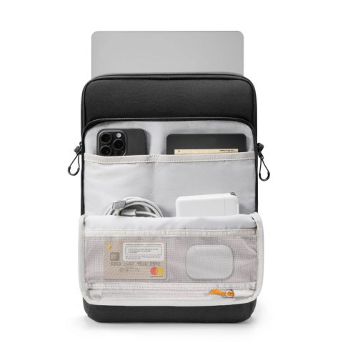 Torba na laptopa 13-14 i akcesoria - czarna