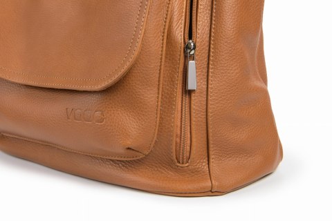 Torebka damska skórzana VOOC EP20 camel