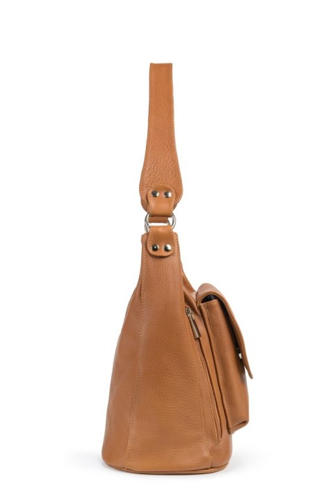 Torebka damska skórzana VOOC EP20 camel