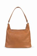 Torebka damska skórzana VOOC EP20 camel