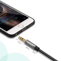 Kabel przedłużacz audio mini jack 3.5mm 5m - srebrny