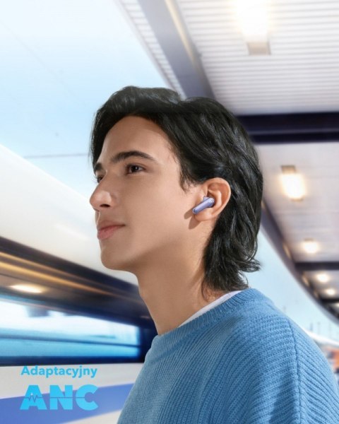 Słuchawki bezprzewodowe Soundcore P40i Bluetooth fioletowe