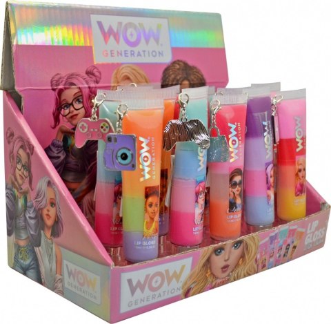 Błyszczyk do ust WoW MIX display 20 sztuk