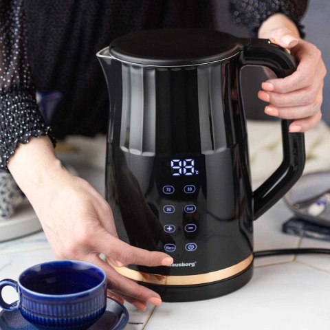 CZAJNIK ELEKTRYCZNY 1,7L KLAUSBERG KB-7896 LED REGULACJA TEMPERATURY