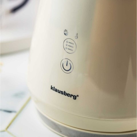CZAJNIK ELEKTRYCZNY 1L KLAUSBERG KB-7893 LED REGULACJA TEMPERATURY
