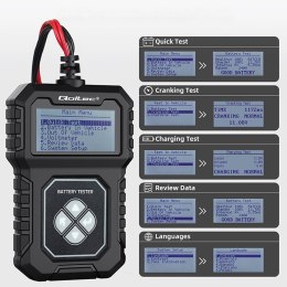 Cyfrowy Tester akumulatora z LCD | 12V | AGM | GEL | STD | 30- 220Ah