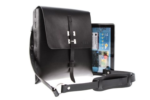 Designerska torba skóra Vintage P3 BLACK