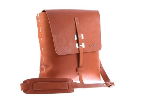 Designerska torba skóra Vintage P3 BLACK