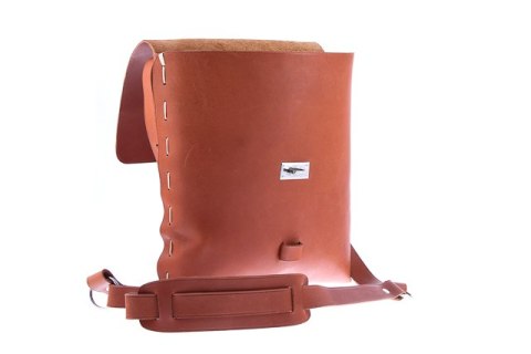 Designerska torba skóra Vintage P3 BLACK