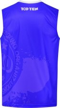 Koszulka bez rękawów do kick lightu TOP TEN (WAKO APPROVED)