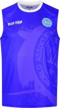 Koszulka bez rękawów do kick lightu TOP TEN (WAKO APPROVED)