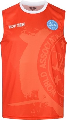 Koszulka bez rękawów do kick lightu TOP TEN (WAKO APPROVED)