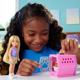 Lalka Barbie Chelsea transporter dla pieska