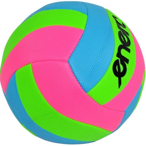 PIŁKA SIATKOWA PLAŻOWA FANCY ENERO RÓŻOWY NIEBIESKI ZIELONY