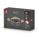 GARNEK MULTICLAD 20cm Z POKRYWĄ BERGNER BG-56036 CHARCOAL