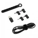 Zestaw akcesoriów Legacy Power 90 W (kabel DC do końcówki + 5 końcówek + drążek do przechowywania) - 1,8 m