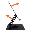 Obrotowa, ergonomiczna podstawka pod laptopa 10-17 LAPTOP STAND ROTO MT2662 pełna regulacja