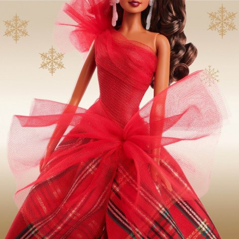 Lalka Barbie Holiday brunetka