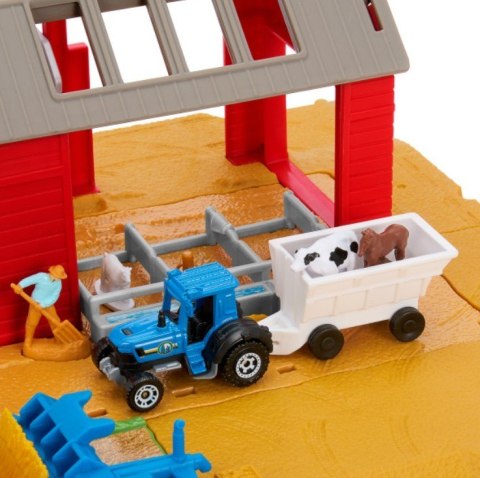 Matchbox Zestaw Farma zwierzęta traktor dźwięk