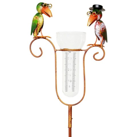 Dekoracyjny deszczomierz z ptakami h129,5 cm