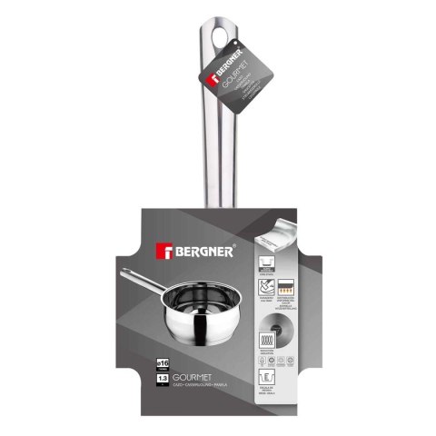 RONDELEK STALOWY BERGNER 1,3L GOURMET LINE BG-6372